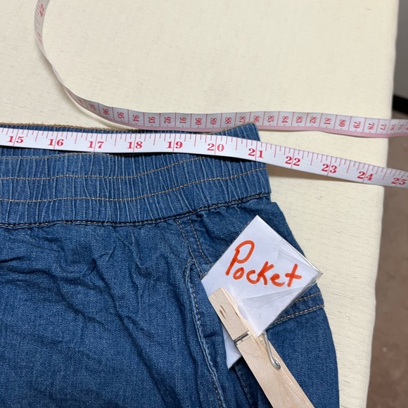 Universal Standard size 22-24 chambray 98% cotton shorts - Picture 5 of 11